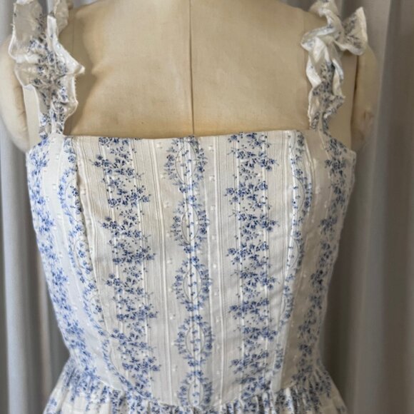 Saylor Cottage Core Corset Mini Dress - Picture 3 of 8